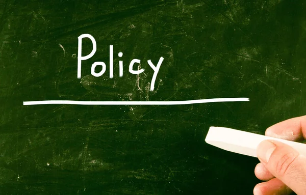 Policy concept — Stock Photo, Image