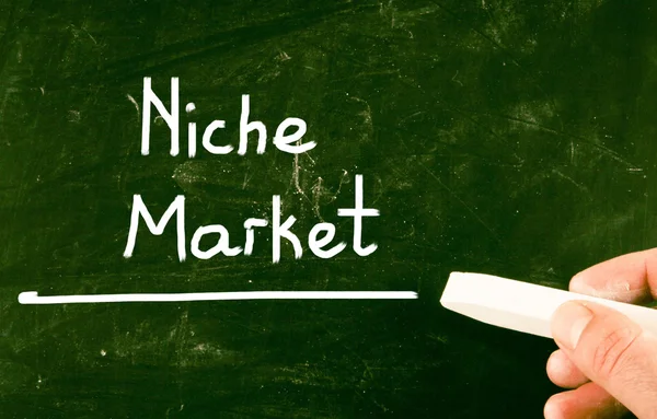Nisch marknad koncept — Stockfoto