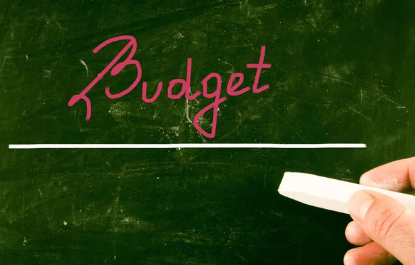 Koncepcja budżetu — Zdjęcie stockowe