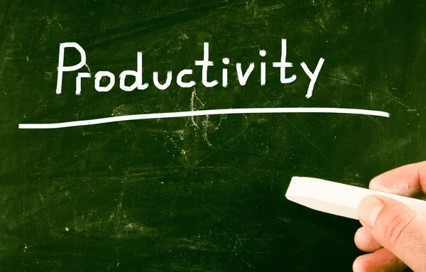 Productivity concept — Stock Photo, Image