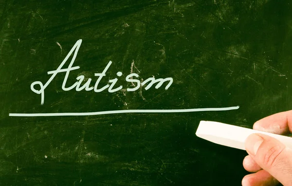 Concepto de autismo — Foto de Stock