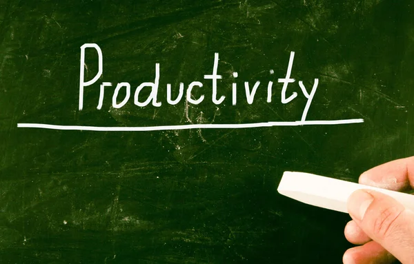 Productivity concept — Stock Photo, Image