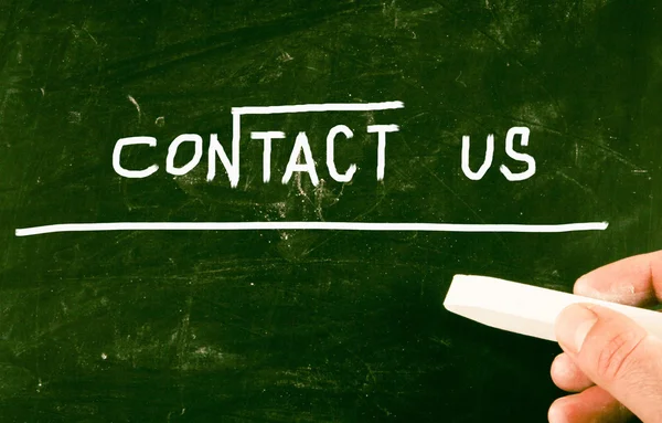 Contact us concept — Stock Photo, Image