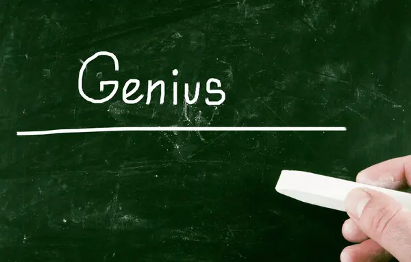 Genius concept — Stock Photo, Image
