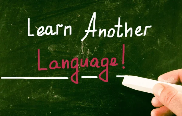 Learn another language! — Stock Photo, Image