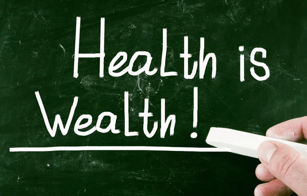 Health is wealth — Stock Photo, Image