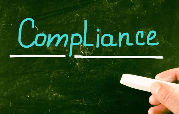 Compliance concept — Stock Photo, Image