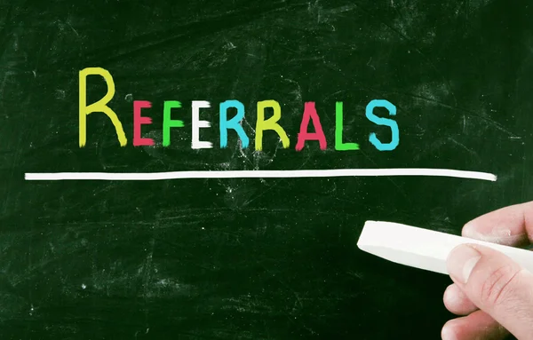 Referrals concept — Stock Photo, Image