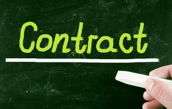 Concepto de contrato — Foto de Stock