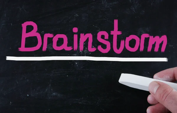 Brainstorm concept — Stockfoto