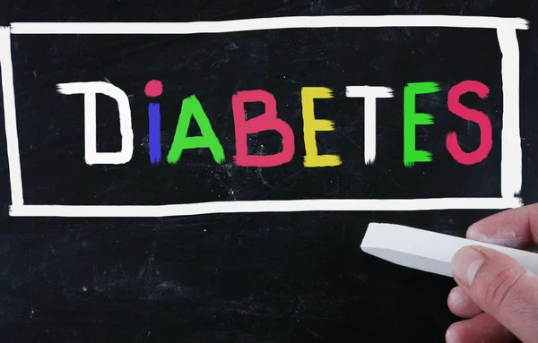 Concepto de Diabetes — Foto de Stock