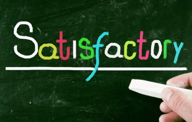 Tatmin edici kavramı