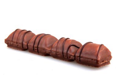 Aytos, Bulgaristan - 03 Nisan 2015: Kinder Bueno çikolata şeker çubuğu. Kinder Bueno İtalyan şekerleme üreticisi Ferrero tarafından yapılan bir çikolata Bar olduğunu.