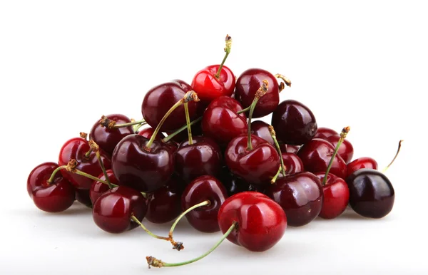 Cherry isolato su sfondo bianco — Foto Stock