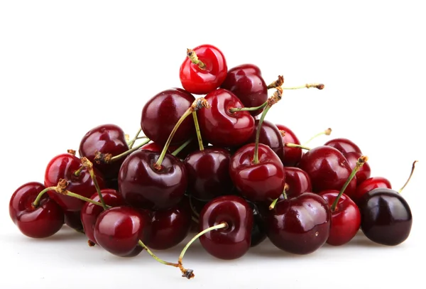 Cherry isolato su sfondo bianco — Foto Stock