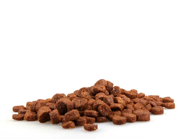 Pet food isolated on white — Stock Photo, Image