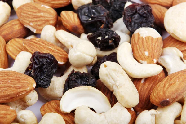 Nuts background — Stock Photo, Image