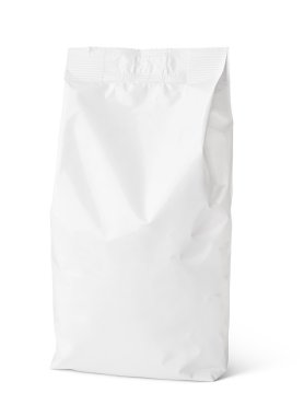 Aperatif boş kağıt çanta paketi beyaz