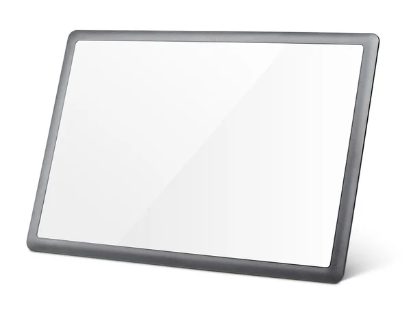 Tablet pc geïsoleerd op wit — Stockfoto