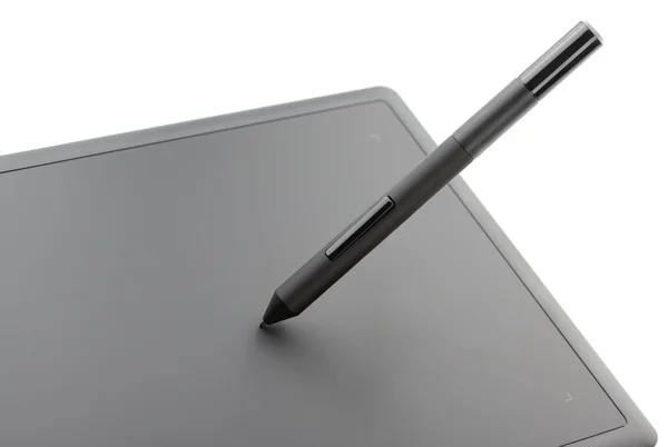 Modern grafik tablet closeup — Stok fotoğraf