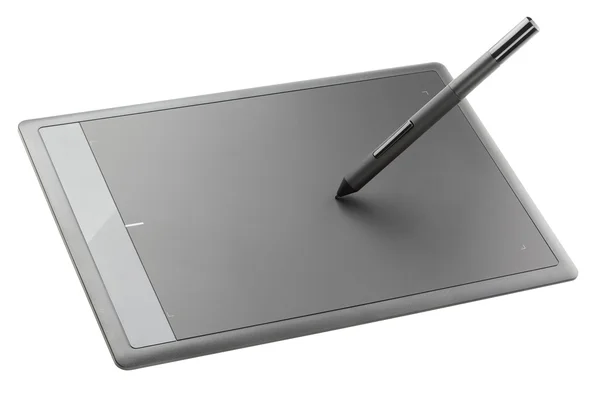 Modern graphic tablet — Stock Photo, Image