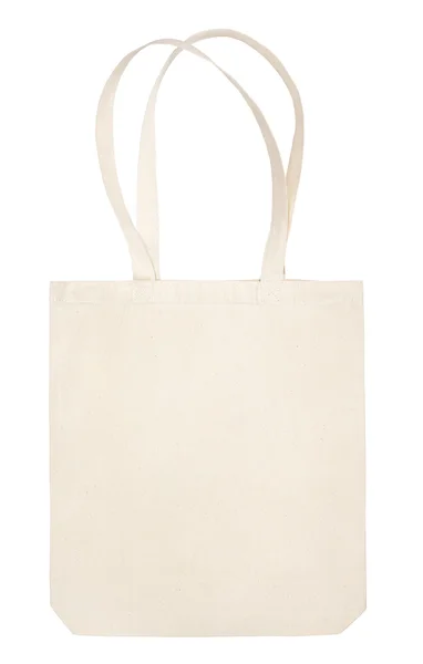 Fabric eco bag on white — Stock Photo, Image