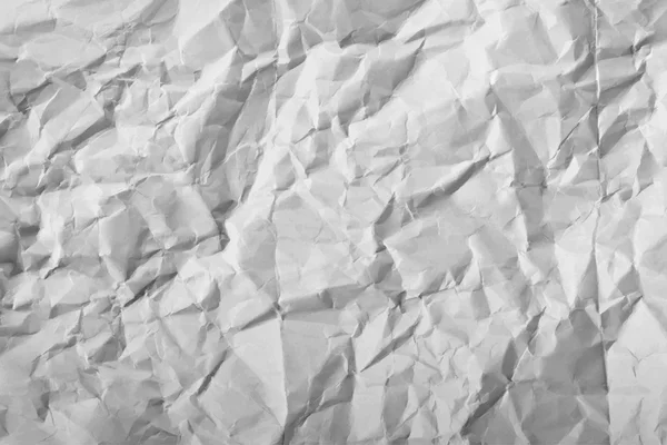 Textura de papel crumpled branco —  Vetores de Stock