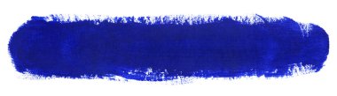 Guaj boya fırçası mavi inme