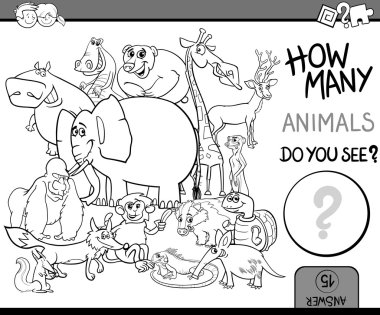 Matematik görev boyama kitabı