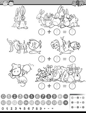 matematiksel oyun renklendirme