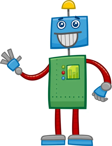 Robot fantasie karakter — Stockvector