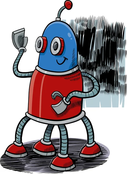 Illustration de personnage robot — Image vectorielle