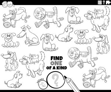 Çizgi romanda, çizgi romanların hayvan karakterleri boyama sayfasının olduğu eğitici bir resim bul.