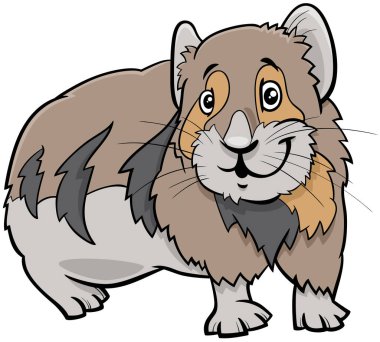 Komik pika çizgi roman hayvan karakteri çizimi