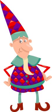 fantezi Noel elf çizgi film