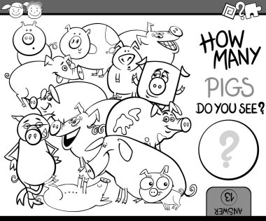 sayfa boyama oyun çizgi film sayma