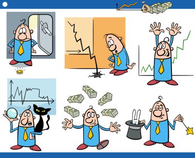 iş karikatür kavramları kümesi