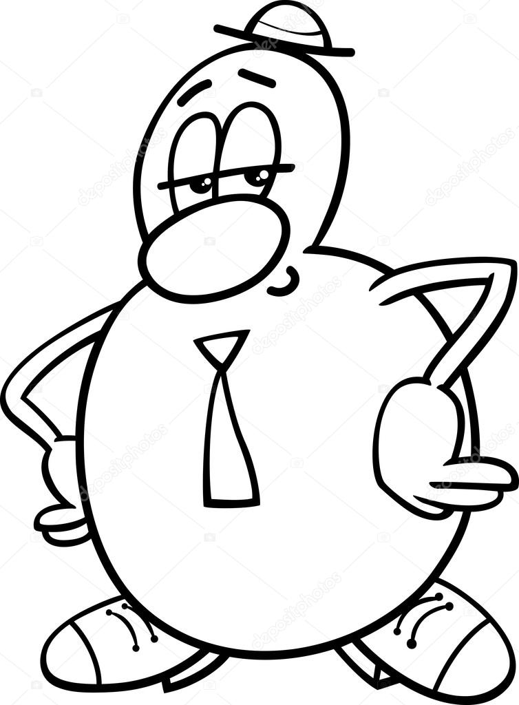 Fantasie Karakter Kleurplaat Stockvector Izakowski 66646887