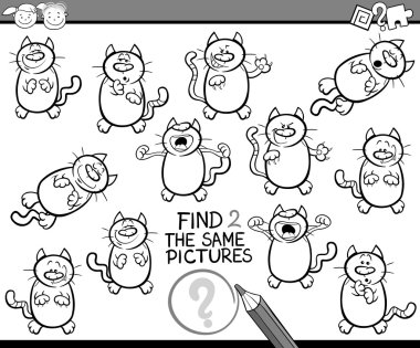 aynı resimler oyun çizgi film bulmak