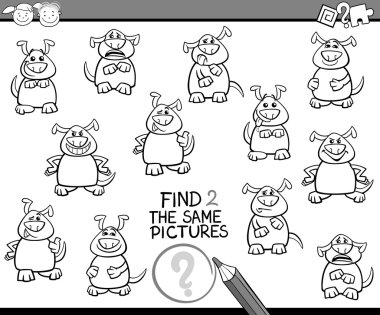 aynı resimler oyun çizgi film bulmak