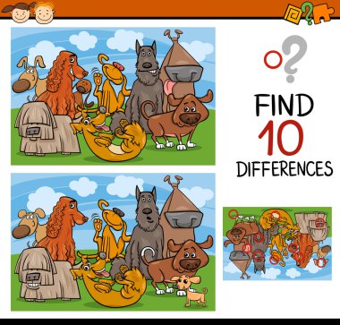 farklılıklar oyun çizgi film bulma