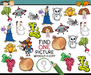 find single picture game cartoon clipart