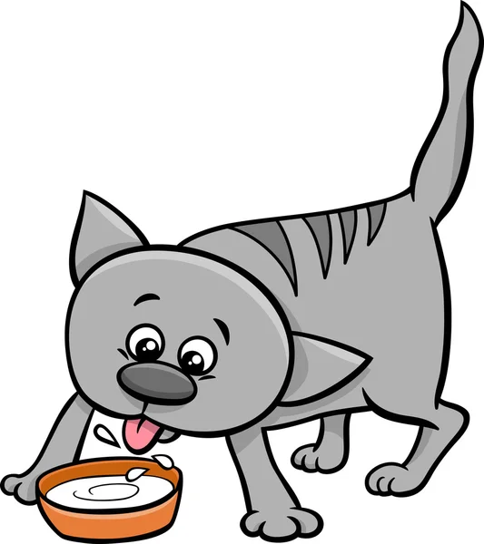 Kitten drink milk cartoon Vector Art Stock Images | Depositphotos Kitten drink milk cartoon Vector Art Stock Images | Depositphotos