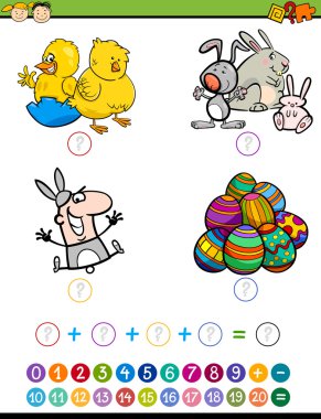 çocuklar için matematik oyun