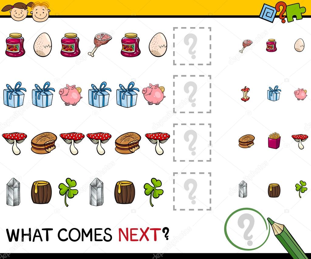 preschool educational pattern task