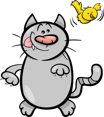 kedi ve Kanarya çizgi film