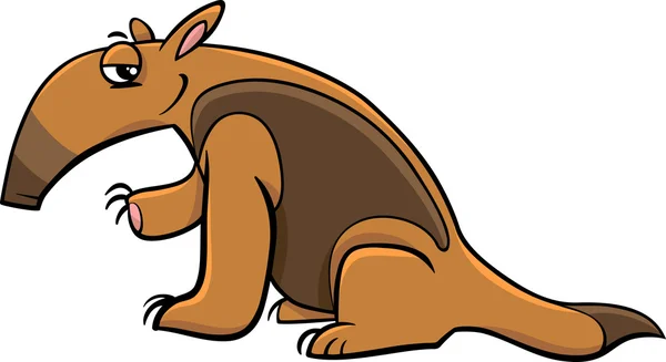 Tamandua anteater cartoon — Stock Vector