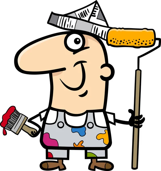 Hombre pintar caricatura Imágenes Vectoriales, Gráfico Vectorial de Hombre pintar caricatura | Depositphotos Hombre pintar caricatura Imágenes Vectoriales, Gráfico Vectorial de Hombre pintar caricatura | Depositphotos