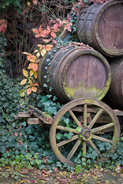 Old Wine Cart Royalty Free Stock Images