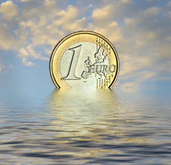Euro resurrection — Stock Photo, Image
